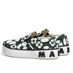 Marni x Carhartt WIP Floral Low Cut Slip-On Sneakers, Size 42 New +DustBag $750
